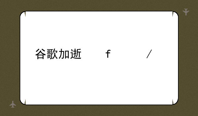 谷歌加速器下载