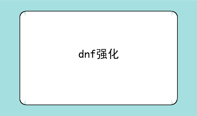 dnf强化