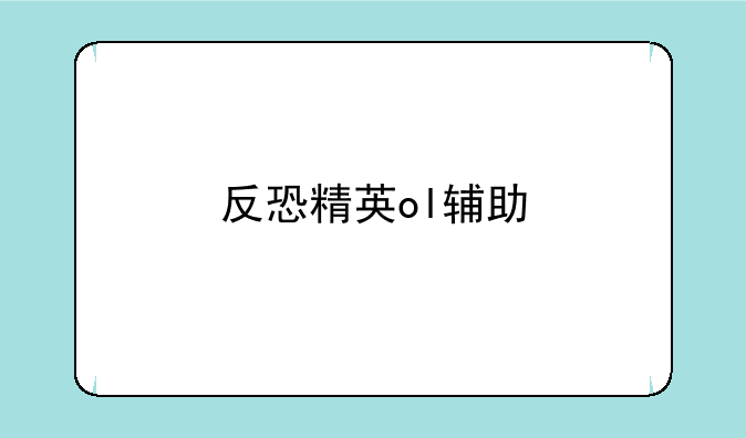 反恐精英ol辅助